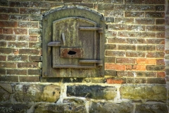 Rusty Furnace Door