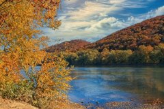 Autumn River View 