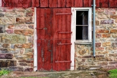 Red Barn Door