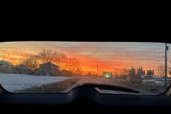 Rear View Sunset